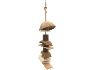 Nature First 100% Natural Coconut Kebab Bird Toy