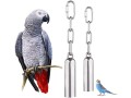 achengqi-pack-of-2-parrot-toy-bird-cage-toy-parrots-bird-cage-toy-stainless-steel-bell-small-3