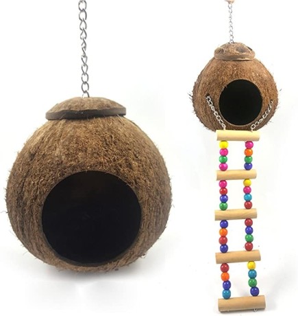 bird-nest-natural-coconut-shell-coconut-bird-nest-pet-bird-house-cage-for-budgies-big-3