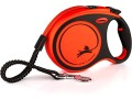 flexi-xtreme-tape-orange-black-large-8m-retractable-dog-leash-small-1