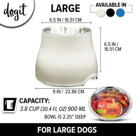 dogit-elevated-dog-bowl-stainless-steel-dog-food-and-water-bowl-for-large-dogs-white-73753-big-3