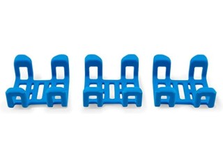 Tractive GPS Dog 4 Rubber Clips x3, Blue