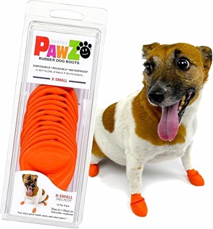 pawz-orange-water-proof-dog-boot-x-small-up-to-2-inch-big-1