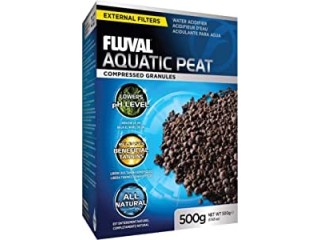 Fluval Aquatic Peat Granules, Chemical Filter Media for Freshwater Aquariums, Water Softener, 17.6 oz, A1465
