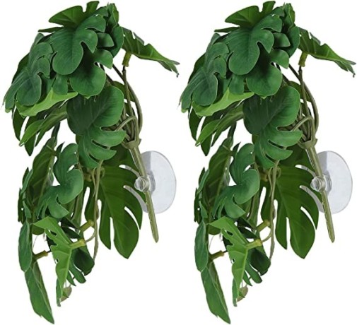 lifelike-plastic-plant-easy-care-artificial-reptile-plant-soft-texture-with-suction-cup-for-reptile-pet-nests-for-aquariums-turtle-leaf-big-0