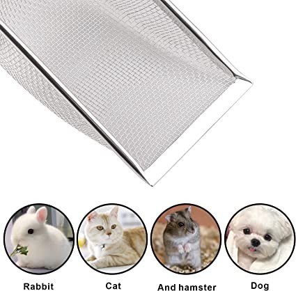 aiicioo-reptile-sand-strainer-scoop-deep-stable-metal-sieve-for-easy-cleaning-pet-poo-2-x-2-mm-mesh-can-for-reptiles-big-0