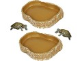 mikqky-2-pieces-water-and-food-bowl-for-reptiles-reptile-bowl-small-0