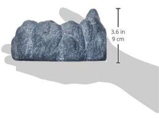 Exo Terra Wet Rock Moisture Retaining Ceramic Reptile Cave, M, 480 g