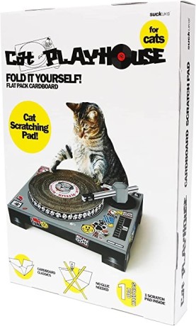 suck-uk-cat-scratcher-dj-deck-interactive-cat-toys-cat-scratching-post-alternative-cat-accessories-for-cat-kitten-owners-spinning-cardboard-big-0