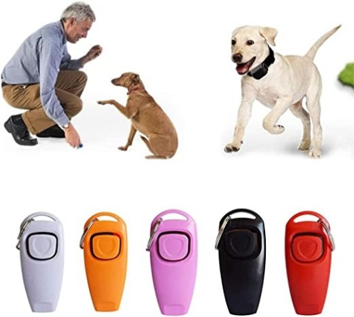 professional-dog-whistle-clicker-training-for-pets-with-hand-strap-trainer-with-key-chain-training-tool-for-dogs-accessories-for-pets-pink-big-1