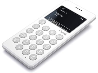 Punkt. MP01 Minimalist Mobile Phone Button Mobile Phone (Mobile Phone Simple with 2 Inches, No Contract,