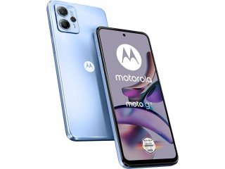 Motorola Moto g13 Smartphone (6.52" HD+ Display, 50MP Camera, 4/128GB, 5000mAh, Android 13), Lavender Blue with