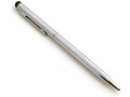 system-s-2-in-1-stylus-pen-touch-pen-capacitive-screen-stylus-pen-and-ballpoint-pen-silver-for-smartphone-touchscreen-mobile-phone-tablet-pc-pda-small-0