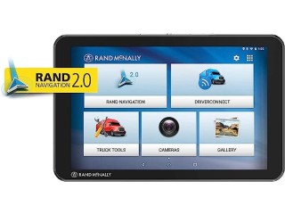 Rand McNally TND Tablet 85 8-inch GPS Truck Navigator with Built-in Dash Cam, Easy-to-Read Display and Custom Truck Routing
