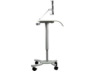 Rolling Medical Workstation CTA Height-Adjustable Rolling Security Medical Workstation Cart for iPad