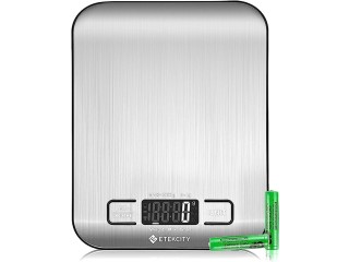 Etekcity Food Kitchen Scale, Digital Grams and Ounces for Weight Loss, Baking, Cooking, Keto and Meal Prep