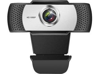 Full HD Webcam 1080P with Microphone ,120 Degrees Wide Angle Business Webcams