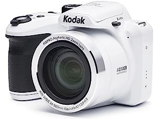 Kodak AZ401-WH PIXPRO 16MP Digital Camera, 3", White