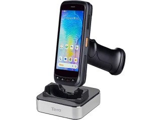 Tera Pro 2023 Newest Android Barcode Scanner Zebra SE4750 with Charging Cradle Pistol Grip