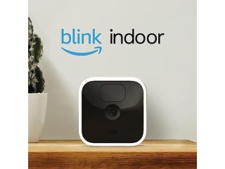 Blink Indoor (3rd Gen) wireless, HD security camera with two-year battery life, motion detection