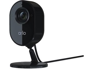 Arlo Essential Indoor Camera - 1080p Video with Privacy Shield, Plug-in, Night Vision,