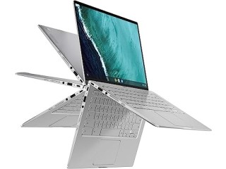 ASUS Chromebook Enterprise Flip C434 2-in-1 Laptop, 14" Touchscreen FHD, Intel Core m3-8100Y,