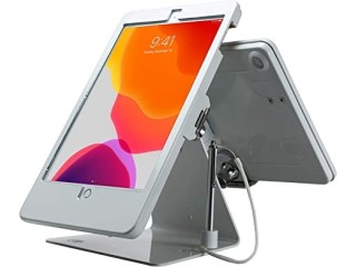 Dual Tablet Kiosk - CTA Security Dual-Tablet Kiosk Stand with 2 Separate Enclosures for iPad