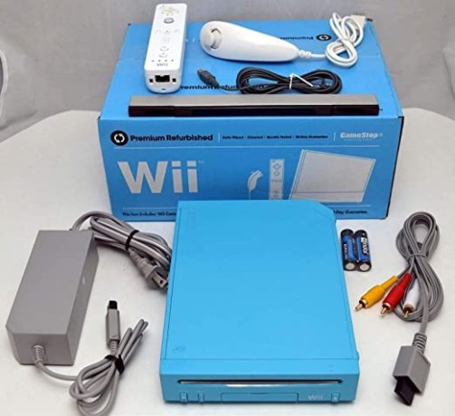 nintendo-wii-limited-edition-blue-video-game-console-home-system-rvl-101-renewed-big-0