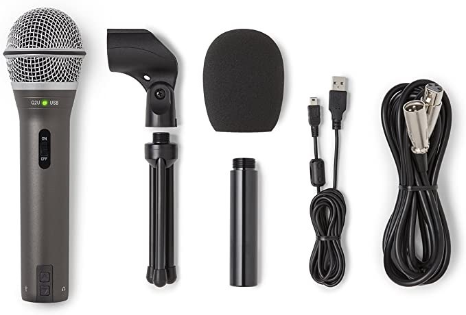samson-podcasting-kit-with-q2u-usbxlr-dynamic-microphone-sr850-studio-headphones-and-mba28-desktop-boom-arm-stand-big-2