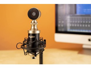 Headliner Starlight USB Condenser Microphone with Desktop Stand and Shock Mount for Mac and PC (HL90515)