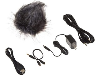 Zoom APH-4nPro Accessory Pack for H4n Pro Portable Recorder, Includes Hairy Windscreen, Splitter Cable, Attenuator Cable,