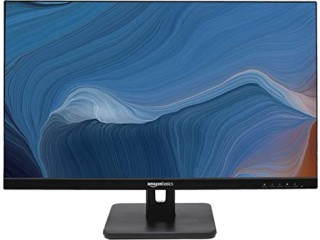 Amazon Basics 27 Inch Monitor Powered with AOC Technology, FHD 1080P, 75hz, VESA Compatible, Built-in Speakers
