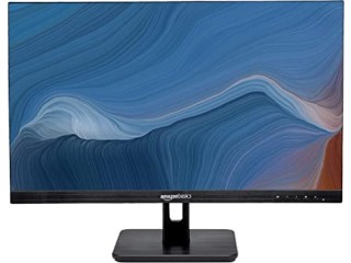 Amazon Basics 24 Inch Monitor Powered with AOC Technology, FHD 1080P, 75hz, VESA Compatible, Built-in Speakers