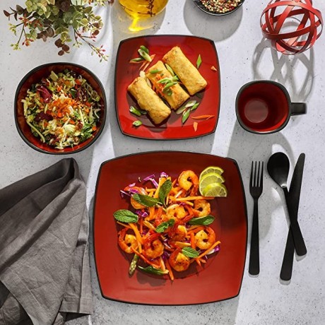 gibson-soho-lounge-16-piece-square-reactive-glaze-dinnerware-set-red-big-2