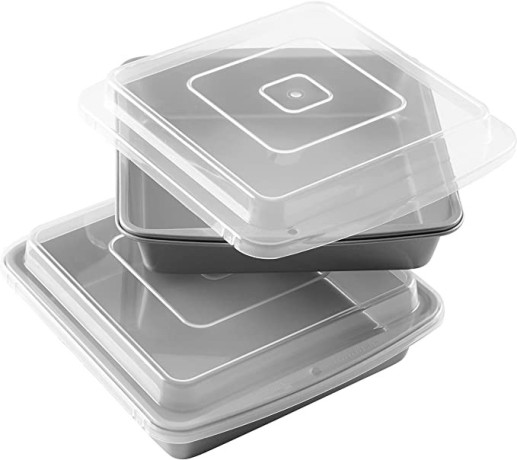 wilton-recipe-right-non-stick-9-inch-square-baking-pan-with-lid-set-of-2-big-0