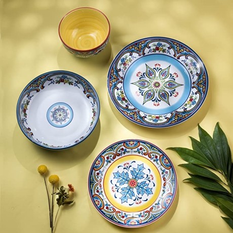 euro-ceramica-zanzibar-double-bowl-16-piece-dinnerware-set-fine-kitchenware-floral-multicolor-design-big-1