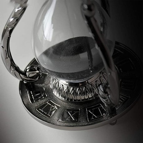 black-antique-decorative-hourglass-sand-timer-30-minute-unique-vintage-big-0