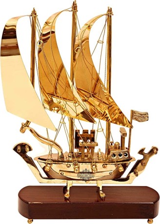 indian-art-villa-brass-ship-with-wooden-base-showpiece-item-perfect-for-home-decoration-and-gifting-12-inch-big-2