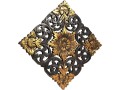 aeravida-antique-flower-2-tone-hand-carved-relief-panel-teak-wood-wall-art-small-1