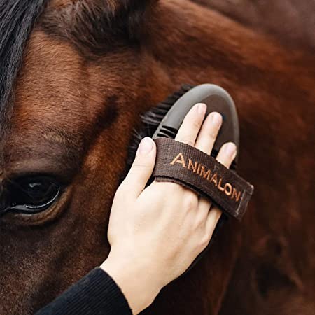 animalon-careflex-gimbal-brush-flexible-ergonomic-horse-brush-with-velcro-fastener-for-every-horse-cleaning-box-big-2