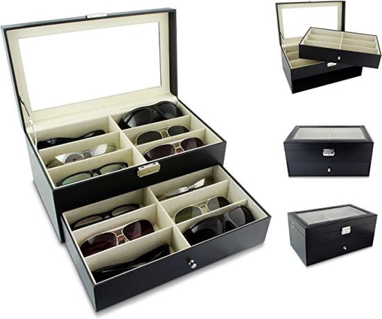 grinscard-glasses-box-for-storing-12-glasses-black-white-approx-34-x-19-x-16-cm-sunglasses-presentation-showcase-leathery-black-big-2