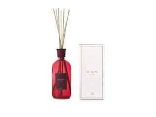 Ruby Diffuser Sticks 1000ml | CULTI MILANO | ERA Fragrance, Cassis Leaves, Rose and Vegetable Amber