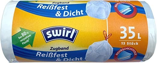 swirl-bin-liners-35-l-with-drawstring-pack-of-15-bin-liners-with-tear-resistant-dense-multi-layer-film-big-0