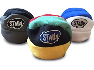 STALLY Hacky Sack Footbag 3-Pack, Assorted Colors