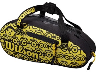 Wilson Minions Mini Tennis Bag, Yellow/Black, WR8013901001