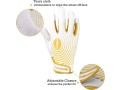 handlandy-youth-football-gloves-sticky-wide-receiver-gloves-for-kids-adult-white-and-gold-stretch-fit-football-gloves-small-4