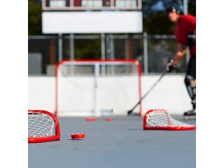 Franklin Sports NHL Pro Commander Street Hockey Puck, 1 Pack, Red