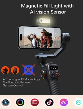 hohem-isteady-m6-kit-gimbal-stabilizer-for-smartphone-3-axis-with-magnetic-fill-light-big-0