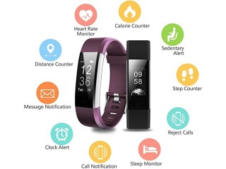 Fitness Tracker with Heart Rate Monitor,