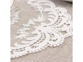 utenew-2-cotton-lace-placemat-beige-doilies-crochet-tablecloth-coasters-small-0